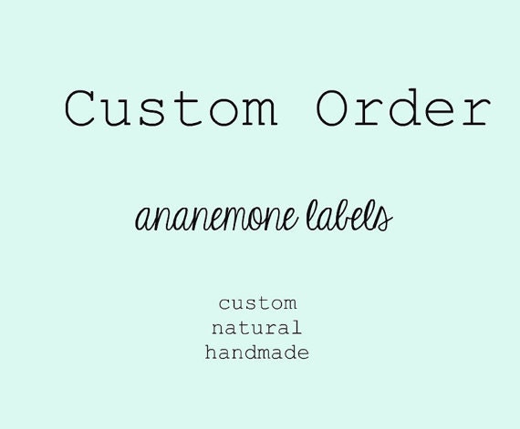 custom listing for mari