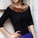 JEN pencil vintage dress inspired from custom made 50s wiggle