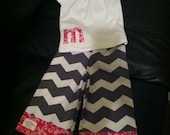 Initial Pant Set (sizes 6-12 month to 8)
