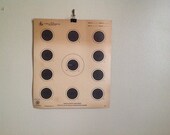 Vintage NRA Target Paper. Man Cave.