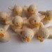 Baby Duck toy, waldorf toy, eco friendly, natural, childrens toy,wool toy