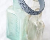grey gunmetal resin bangle cinnabar style