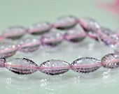 Pink Amethyst Dholki Nuggets Micro Faceted AAA Pink Amethyst Gemstone Beads