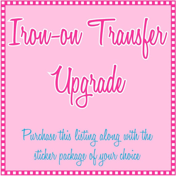 Monthly Onesie Stickers - Upgrade from Stickers to Iron-On Transfers Il_170x135