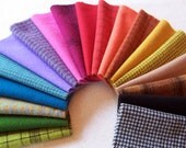 Hand Dyed Felted Wool, 6in.x 8in. - for Applique, Penny Rugs, Sewing Projects W1338