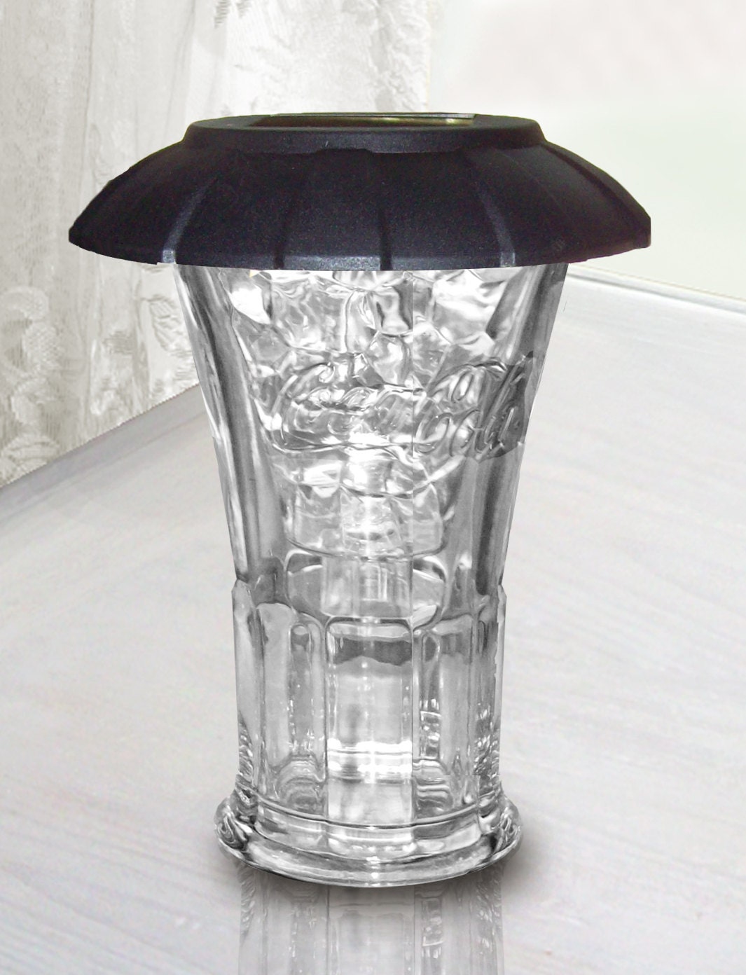 Items similar to Solar Table Lamp for Patio, Porch or Deck on Etsy