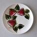 Vintage Sascha Brastoff strawberry plate