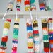 wood & wool baby hanger