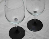 Chalkboard Wine Glasses