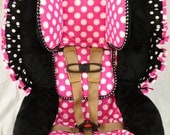 Britax Advocate Custom Toddler Replacement Cover Minnie Mouse Hot Pink Polka Dot, Custom Covers
