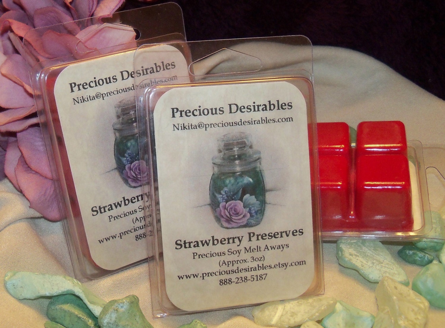 Strawberry Preserves Tart Melts
