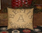 Feedsack Printed pillow tuck