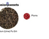 Sour Plum (Ume) Pu Erh Tea Loose Leaf - 1oz