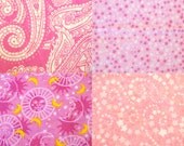 Medium Flankie - Mixed Set No.m1p Flannel Handkerchiefs - Set of 4