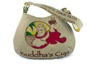 MTO. Boutique Burlap Hobo Handbag. Repurposed Hawaii USA Coffee Bag. Zen. Handmade in Hawaii.