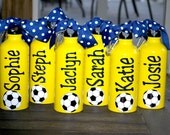 20oz Aluminum Water Bottle Soccer Baseball Basketball Tennis Dance Gymnastics Team Theme   Your Team Colors   Any Sport Can Be Done