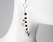 SALE Crystal Earrings Bouncy Fun