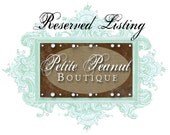 Reserved for Kerri- Wedding Package- Orange and Aqua Paisley