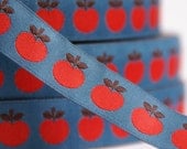 woven ribbon apple