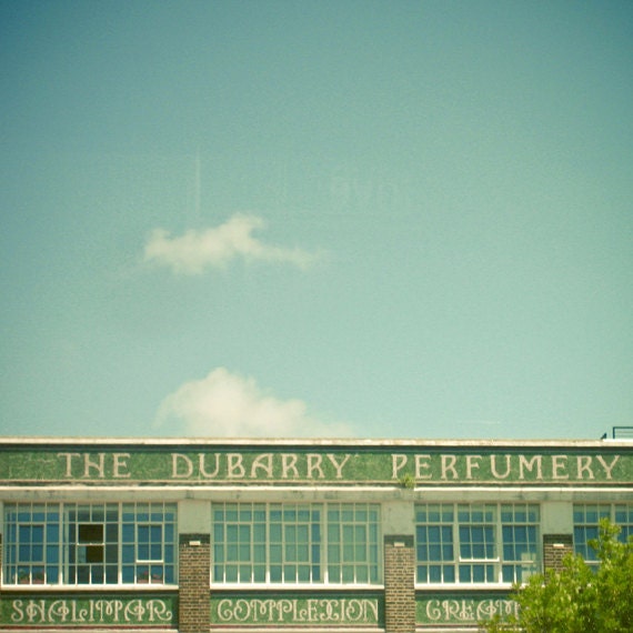 Perfumery - Architecture photograph, 1920, typography print, minimalist art 8x8 print