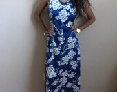 CLOSING SALE Vintage  bohemain whimsical long  floral dress size xs or sm withe fringe shawl