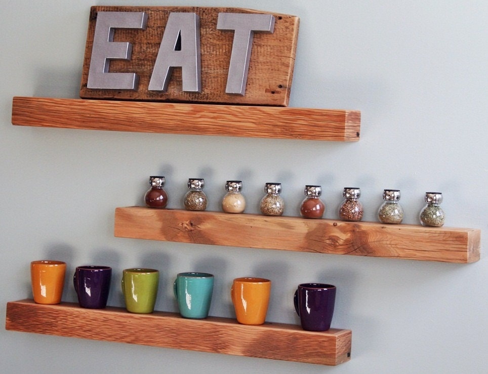 RUSTIC FLOATING SHELF