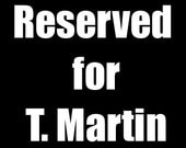 Reserved for Timothy Martin