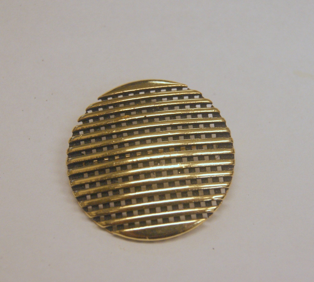 Vintage Geometric Brooch