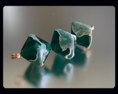 Rainforest Wrap- lampwork crystal bead set