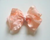 Made to Match Double Ruffle Bow, 2 layers