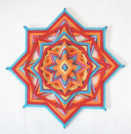 Desert Carnival - Ojo de Dios - Yarn Mandala