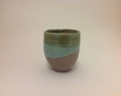 Forest - hand pinched ceramic cup