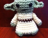 Yoda - Star Wars Mini Amigurumi - Custom Made Crochet