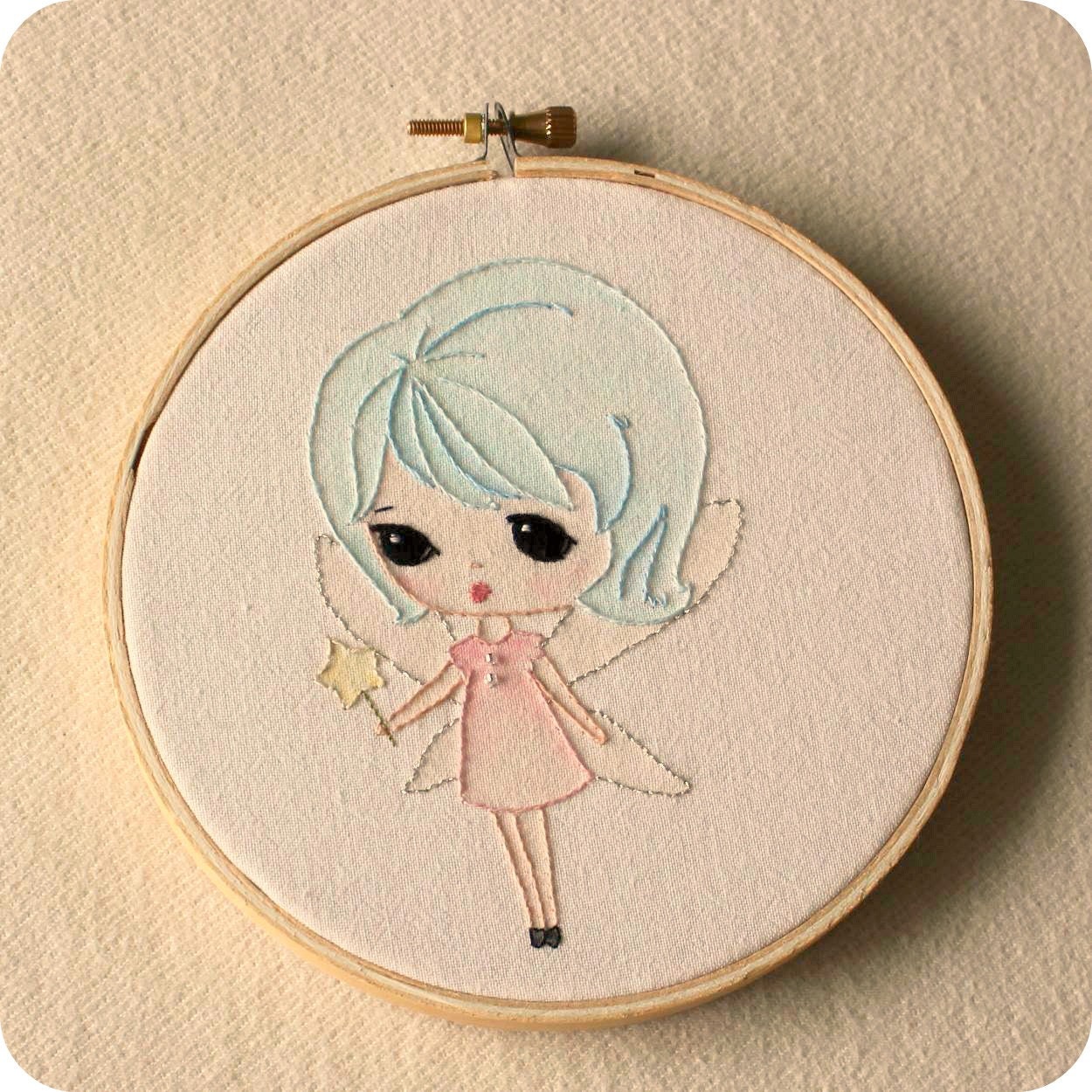 Embroidered Fairy pdf Pattern