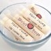 Lip Balm - Mint Julep Lip Balm - Cocoa Butter Beeswax Lip Balm Tube by WickedSoaps