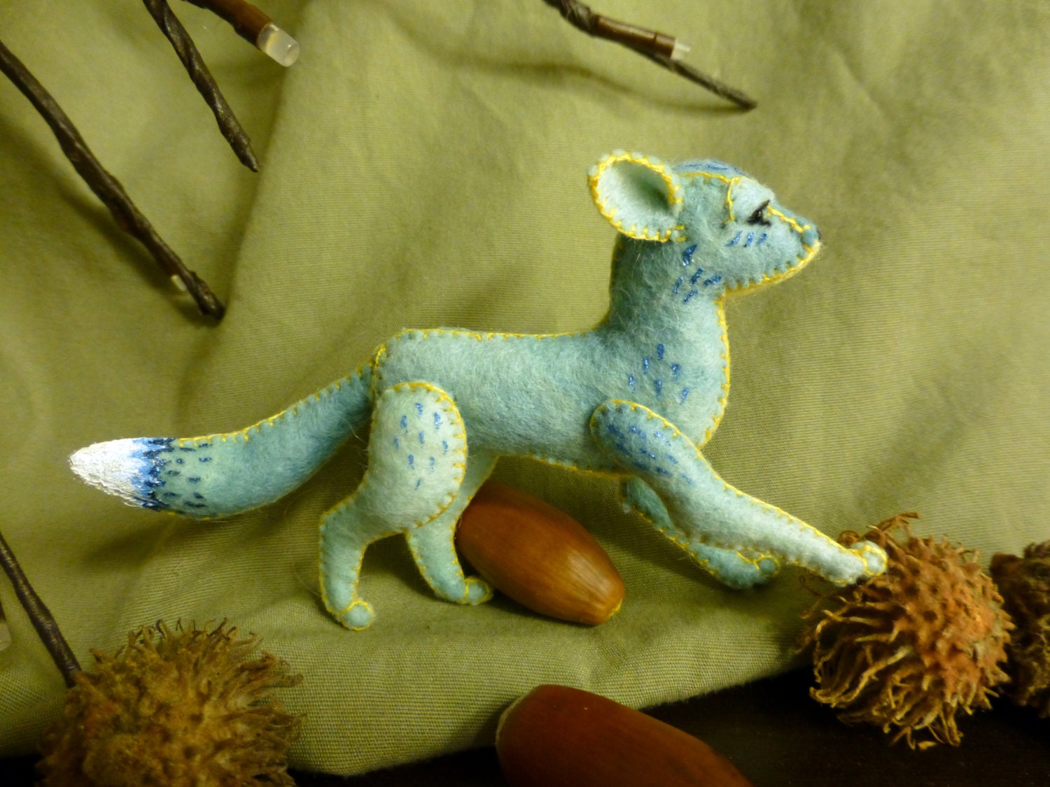SALE - Little Blue the Fox