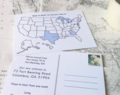 Personalized Military Moving Announcements