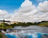 Landscape Painting Print - Clifden Bay Ireland - 11" X 14" Giclée