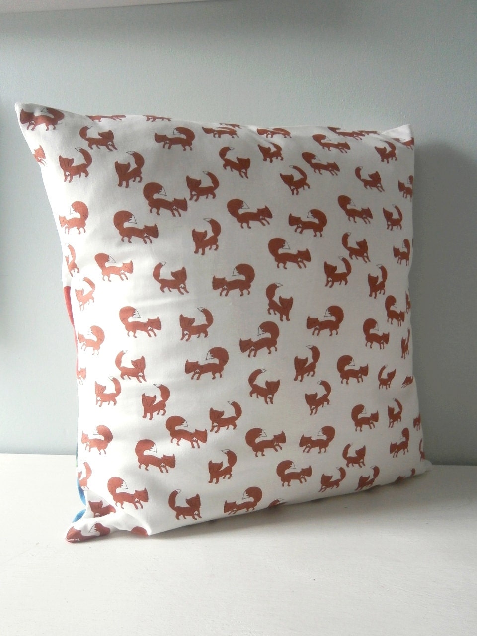 Fox Walk in the Woods Pillow / Cushion cover