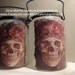 Halloween Lantern Luminary Skeletons Skull Day of the Dead Lantern