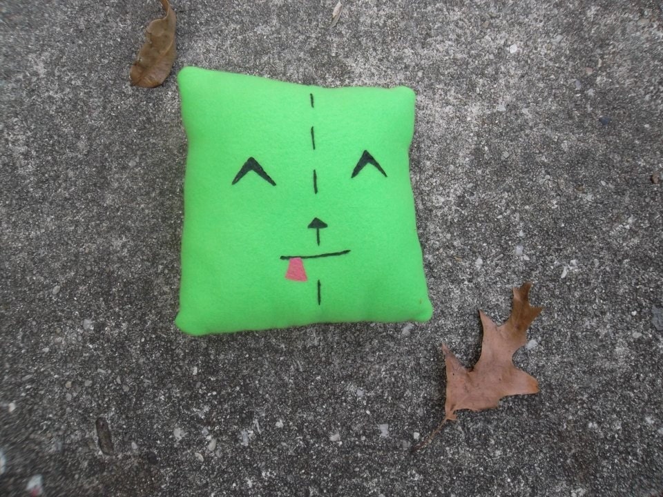 Grinning Gir Small (Medium)- Invader Zim inspired Pillow