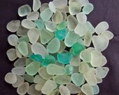 Sea Glass or Beach Glass of HAWAII 100 Small and Frosty AQUA, SEAFOAM 30 dollars in my Etsy shop