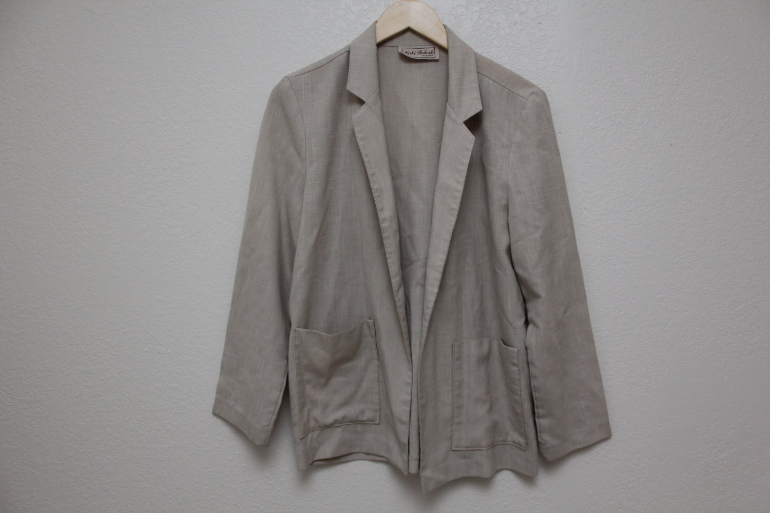 Vintage Beige Blazer