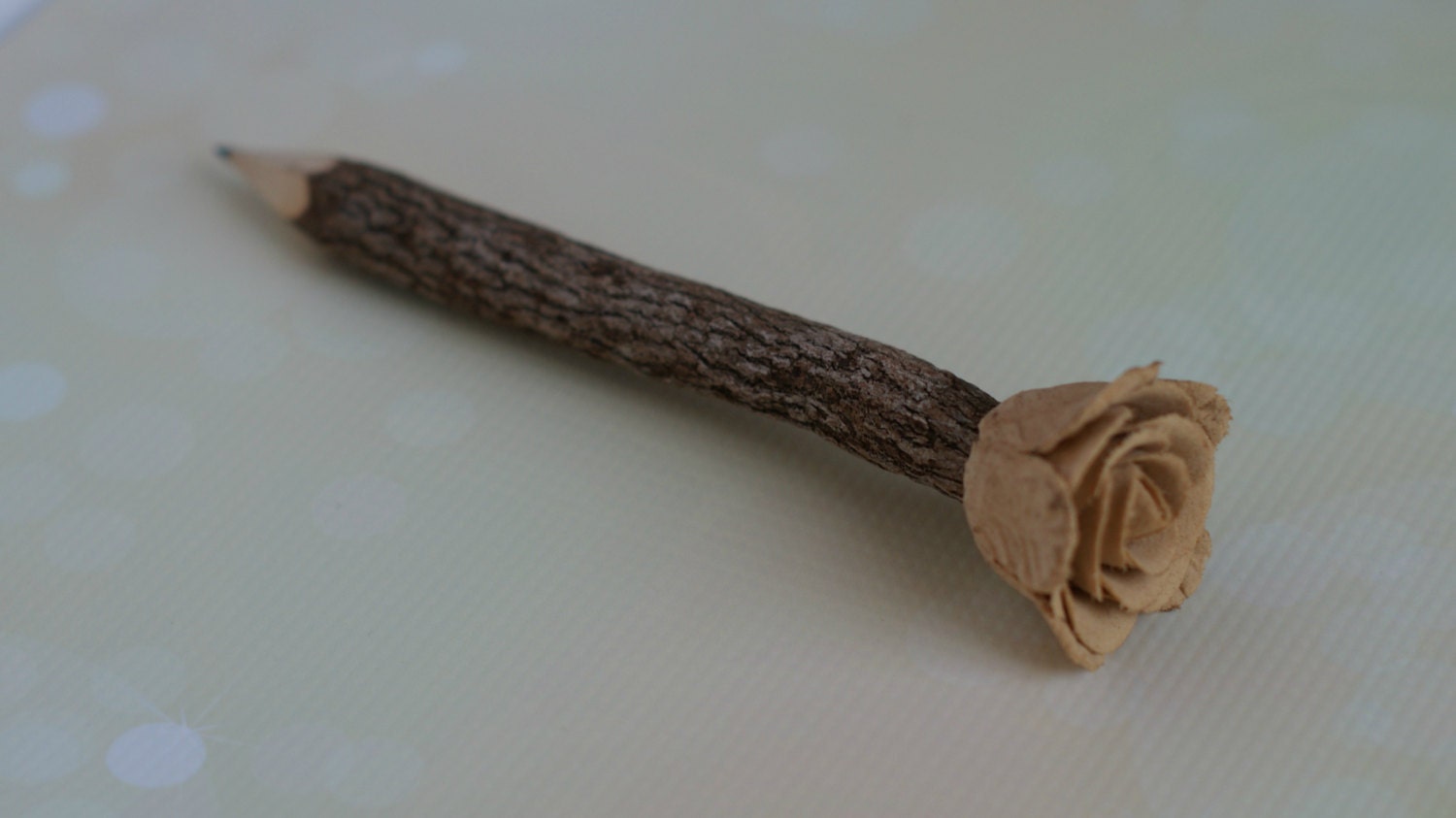Rustic Rose Twig Pencil, Great for use with a guest book