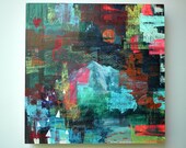 Symphony, original painting 12 x 12