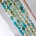 36pcs Round Faceted Agate Beads 10mm - (MN02-10)