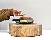Reserved Custom Pair Tree Stump Foot Step Stools