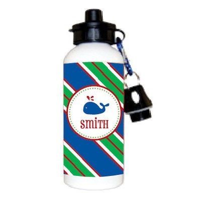 Personalized Water Bottle - Blue Whale