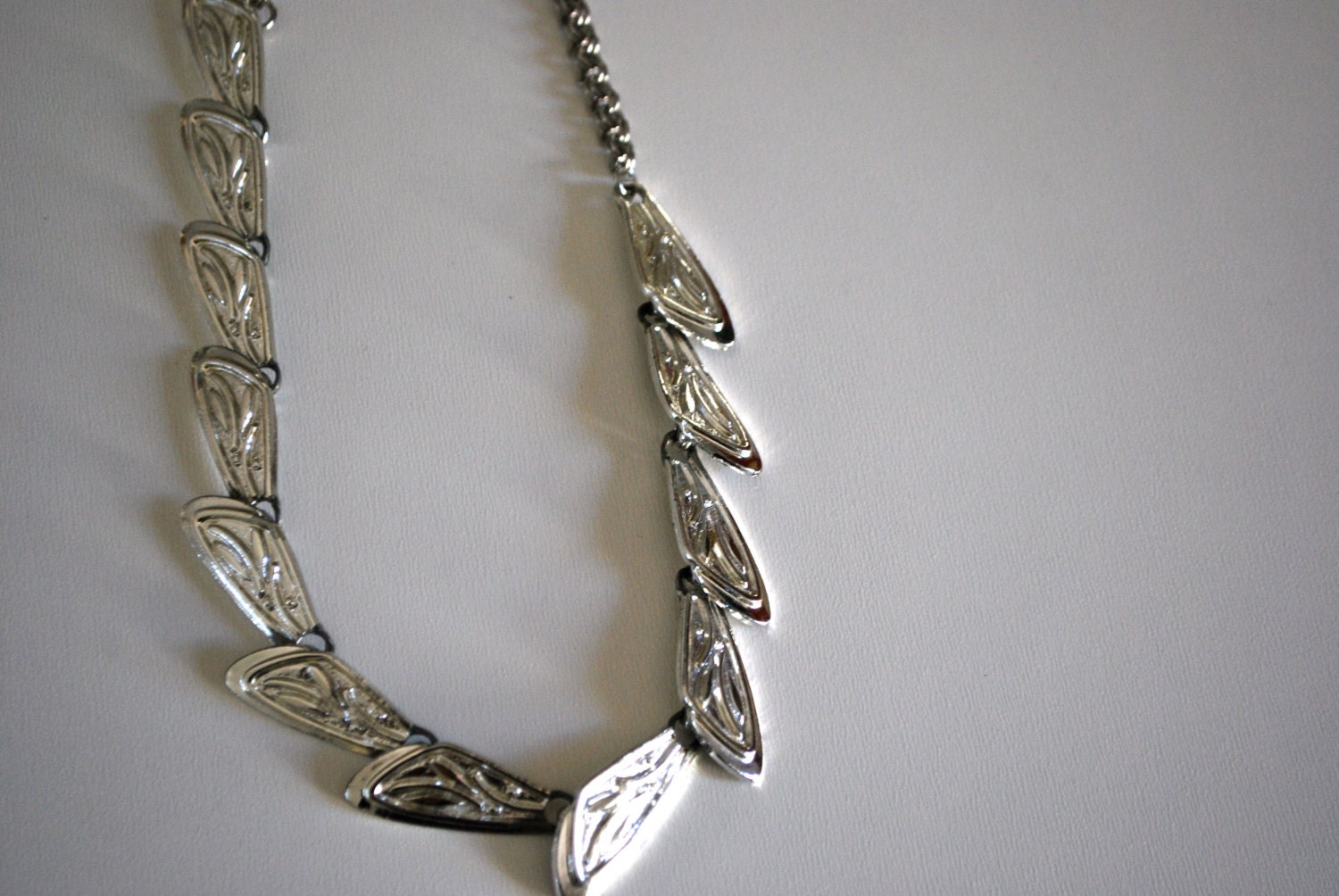 Vintage Silver Ornate Choker