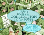 sale ALL My 1920's COLLECTION 100s of Patterns Booklets & Recipes Pdf download
